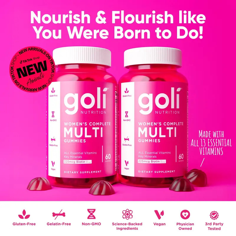 2 Pack Women's Complete Multi Gummies Vegan Gluten-Free Non-GMO 2 Pack Women's Complete Multi Gummies Vegan Gluten-Free Non-GMO