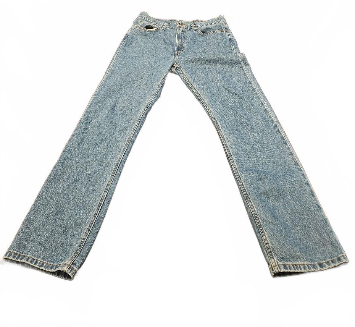 George Men\'s Regular Fit Blue Denim Jeans, Size 32 x 32