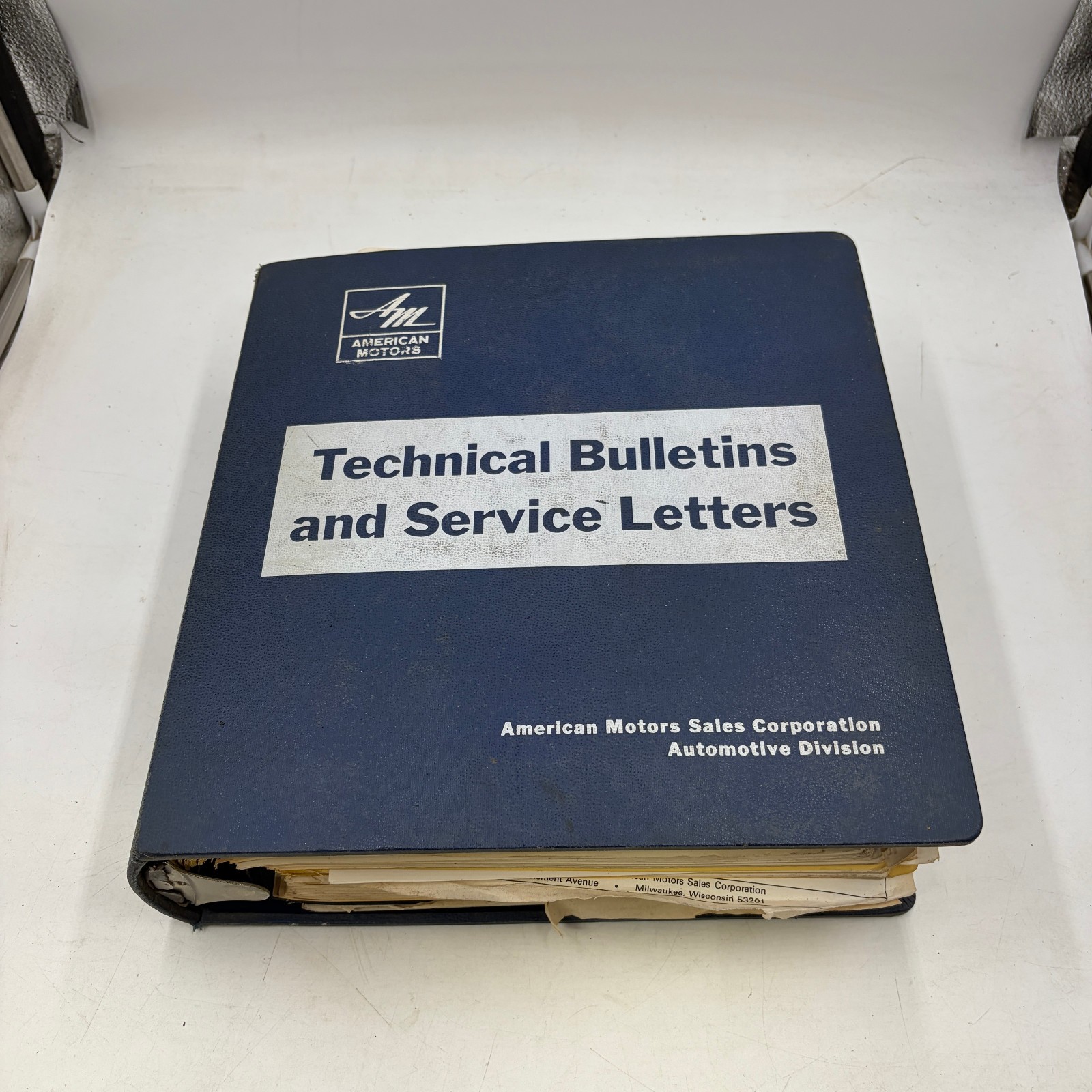 1971 AMC Factory Dealership Service Technical Bulletins Binder Javelin Hornet 1971 AMC Factory Dealership Service Technical Bulletins Binder Javelin Hornet