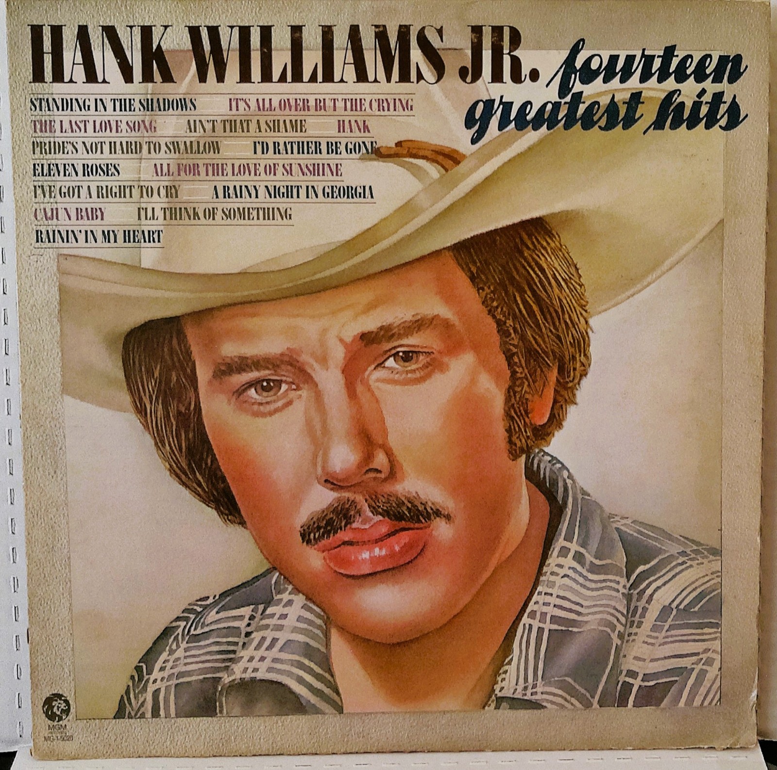 Hank Williams Jr. – Fourteen Greatest Hits EX Vinyl 1976 Compilation Hank Williams Jr. – Fourteen Greatest Hits EX Vinyl 1976 Compilation