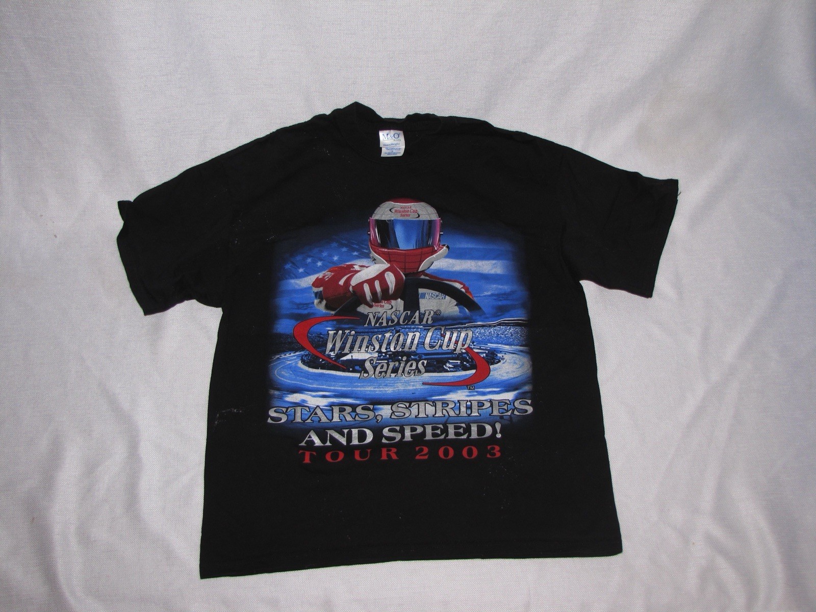 VTG Winston Cup Series Stars Stripes Speed Tour T-Shirt XL NASCAR 2003 Racing VTG Winston Cup Series Stars Stripes Speed Tour T-Shirt XL NASCAR 2003 Racing