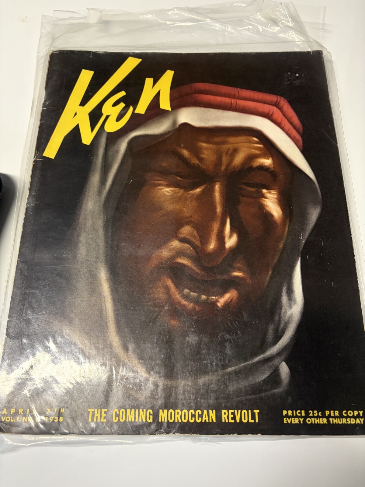 Vintage 1938 KEN Magazine Collection – 6 Early Issues