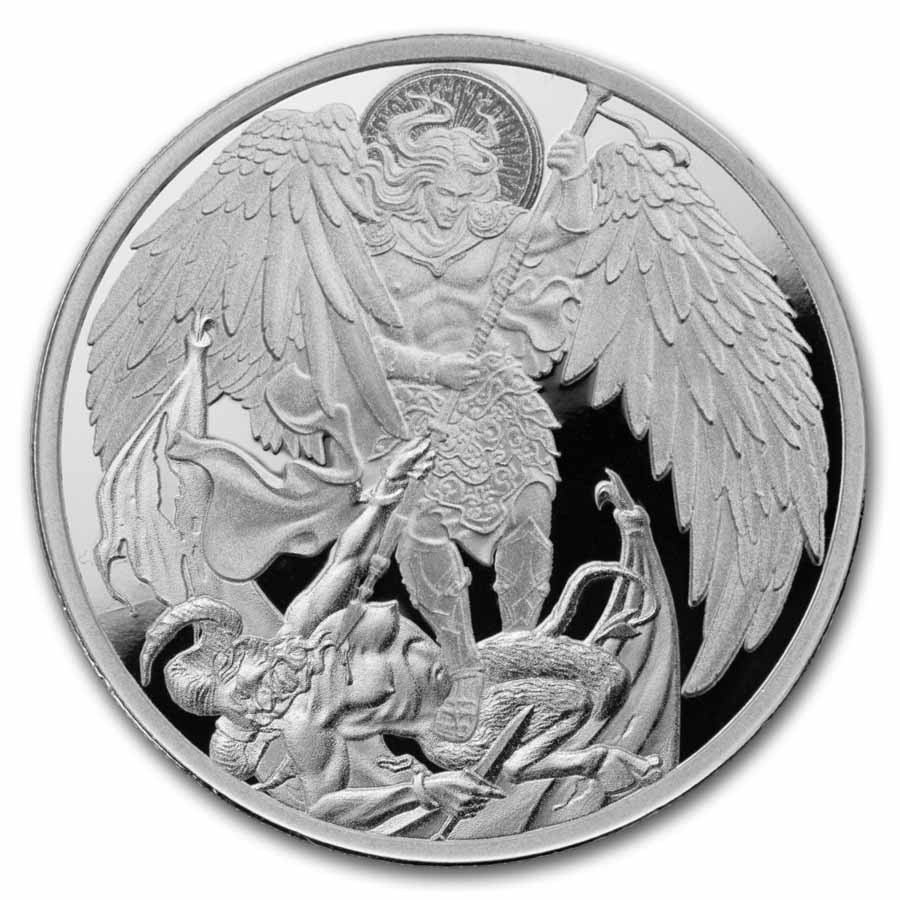 2026 Niue 1 oz Silver Archangel Michael BU Coin 2026 Niue 1 oz Silver Archangel Michael BU Coin