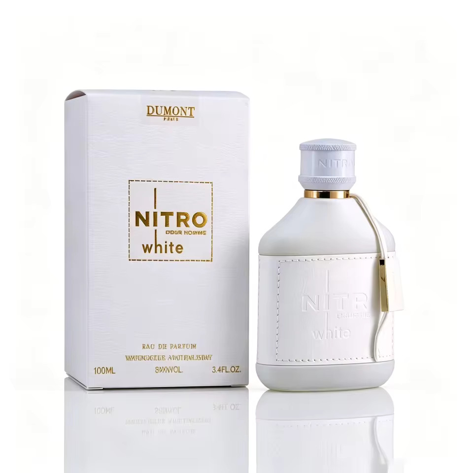 Nitro White Pour Homme by Dumont Paris 3.4 oz EDP Cologne for Men NIB