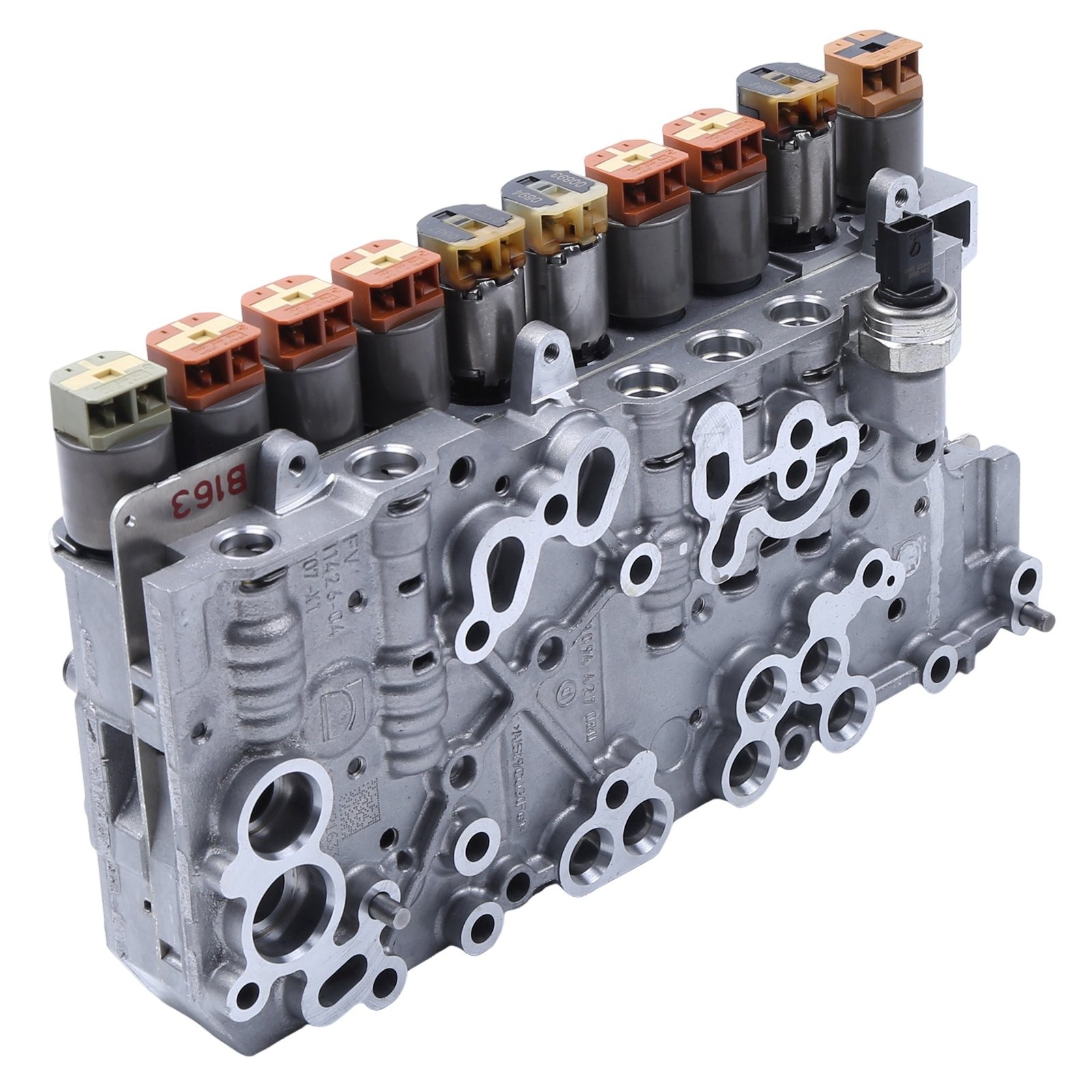 9HP48 9 Speed Transmission Valve Body W/ 10 Solenoids For Honda Acura Fiat Dodge