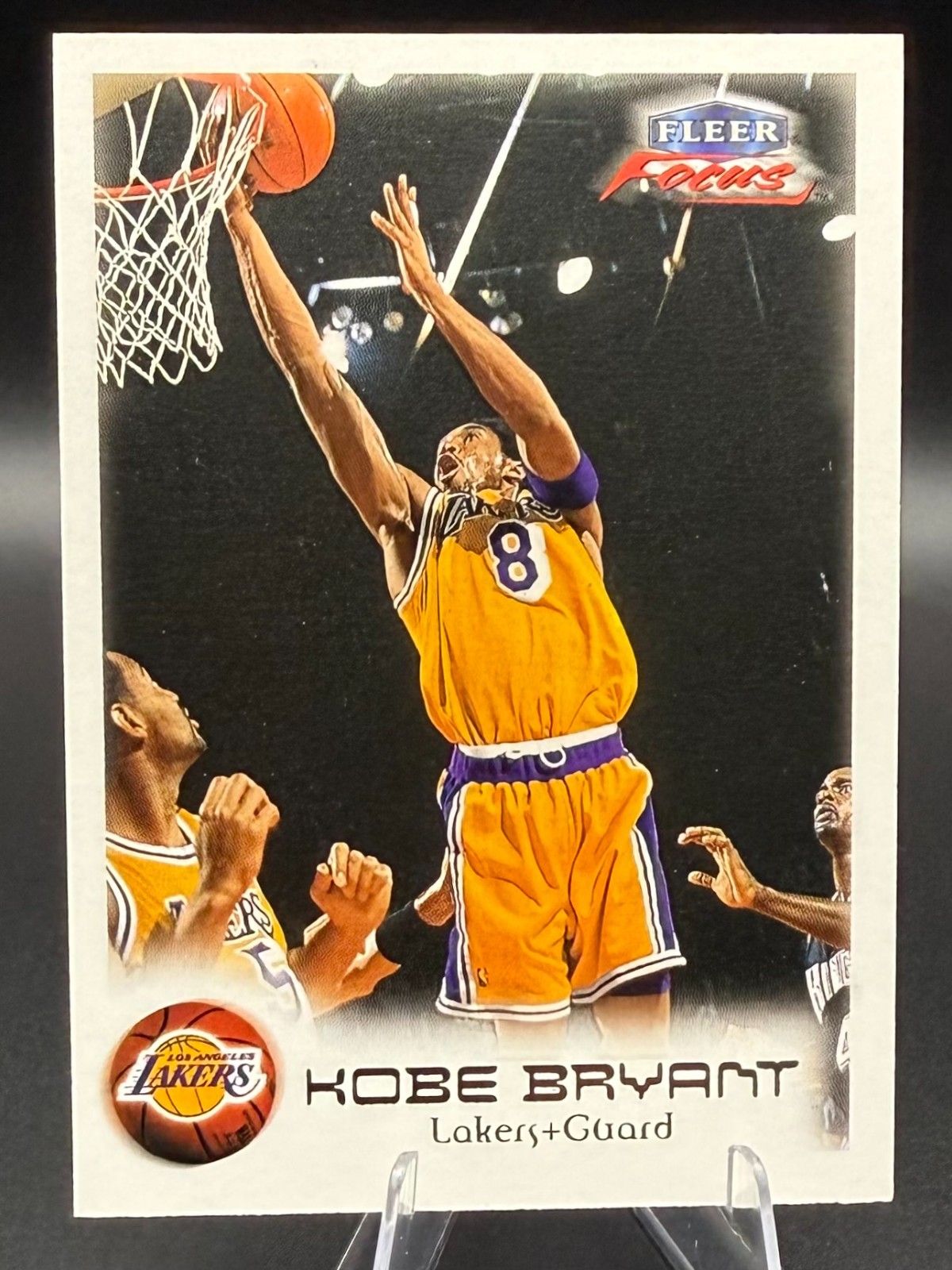 Kobe Bryant 1999-00 Fleer Focus Basketball Card #62 Los Angeles Lakers HOF - 599