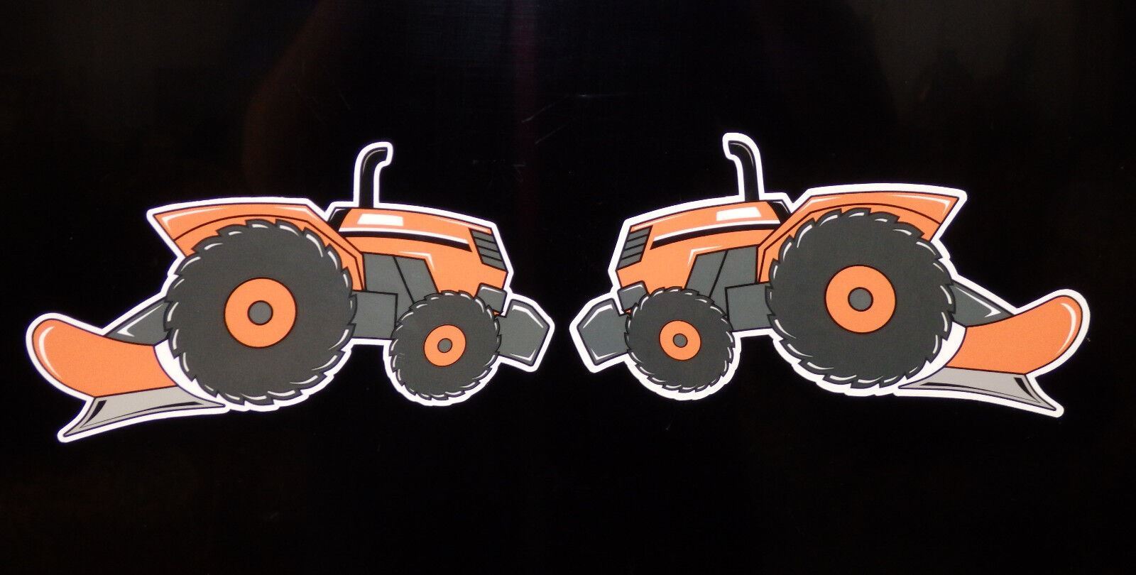 LEFT & RIGHT Set of 2 KUBOTA Stickers/Decals Original Artwork “Tractor Swag Seri