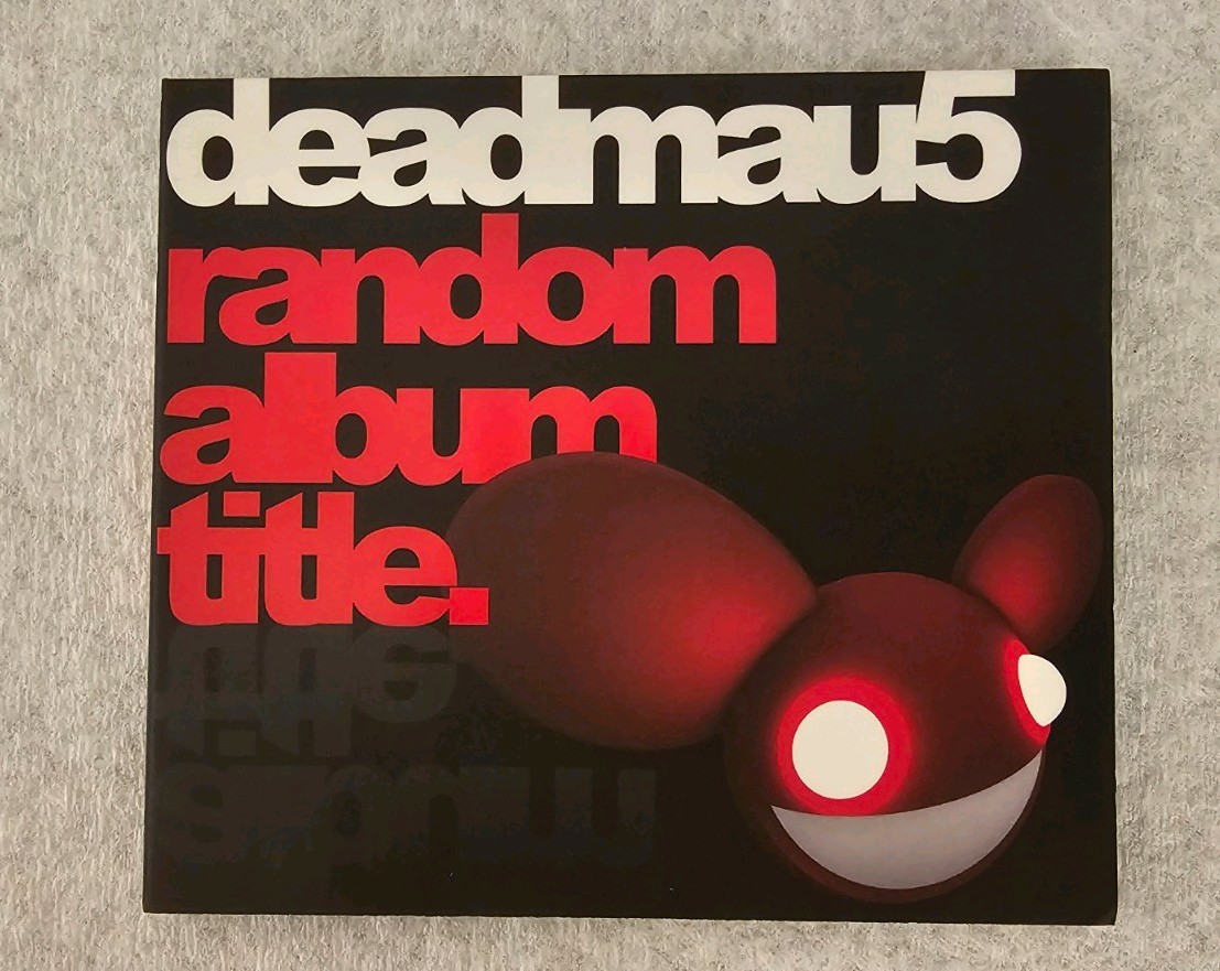 Tested*Full Photos🖤 Deadmau5 Random Album Title CD 2009 🖤