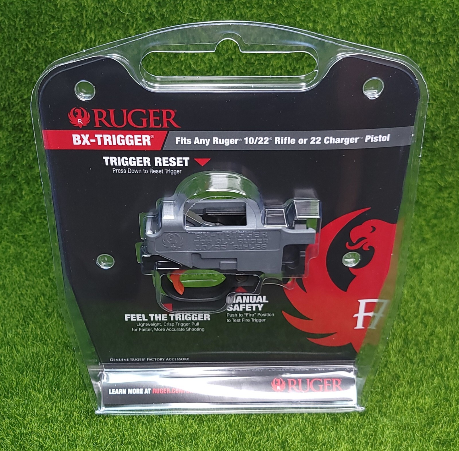 Ruger BX-Trigger Red 10/22 Rifle 22 Charger .22 LR Drop-In 2.5-3lb Pull - 90631 Ruger BX-Trigger Red 10/22 Rifle 22 Charger .22 LR Drop-In 2.5-3lb Pull - 90631