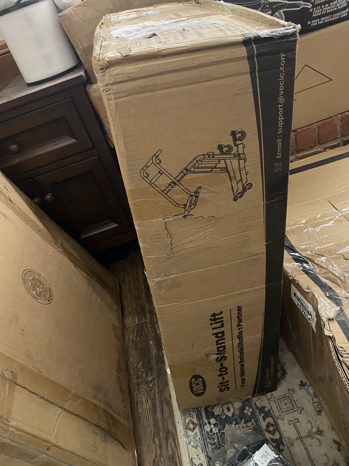 VOCIC AY03 Sit to Stand Lift Stand Assist Transfer Device 00850060725616 VOCIC AY03 Sit to Stand Lift Stand Assist Transfer Device 00850060725616