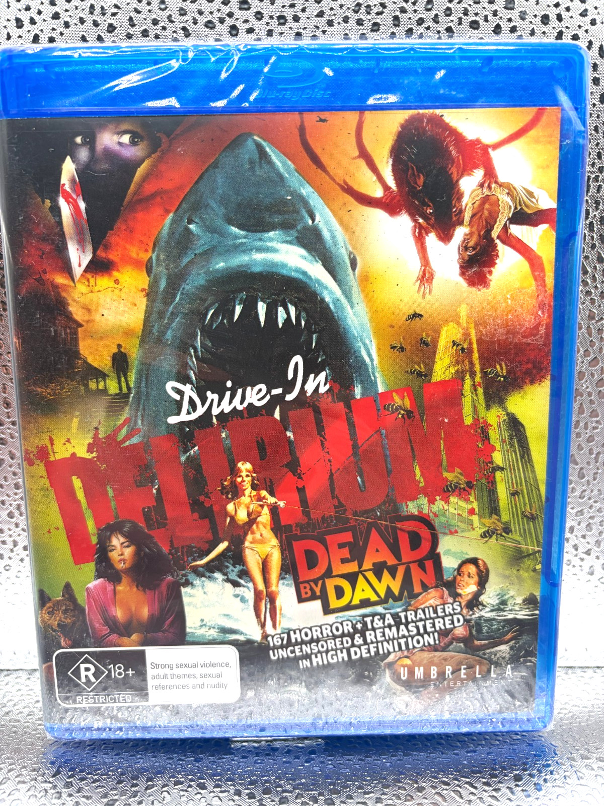 Drive-In Delirium: Dead by Dawn Blu-ray RARE OUT OF PRINT NEW SEALED Drive-In Delirium: Dead by Dawn Blu-ray RARE OUT OF PRINT NEW SEALED