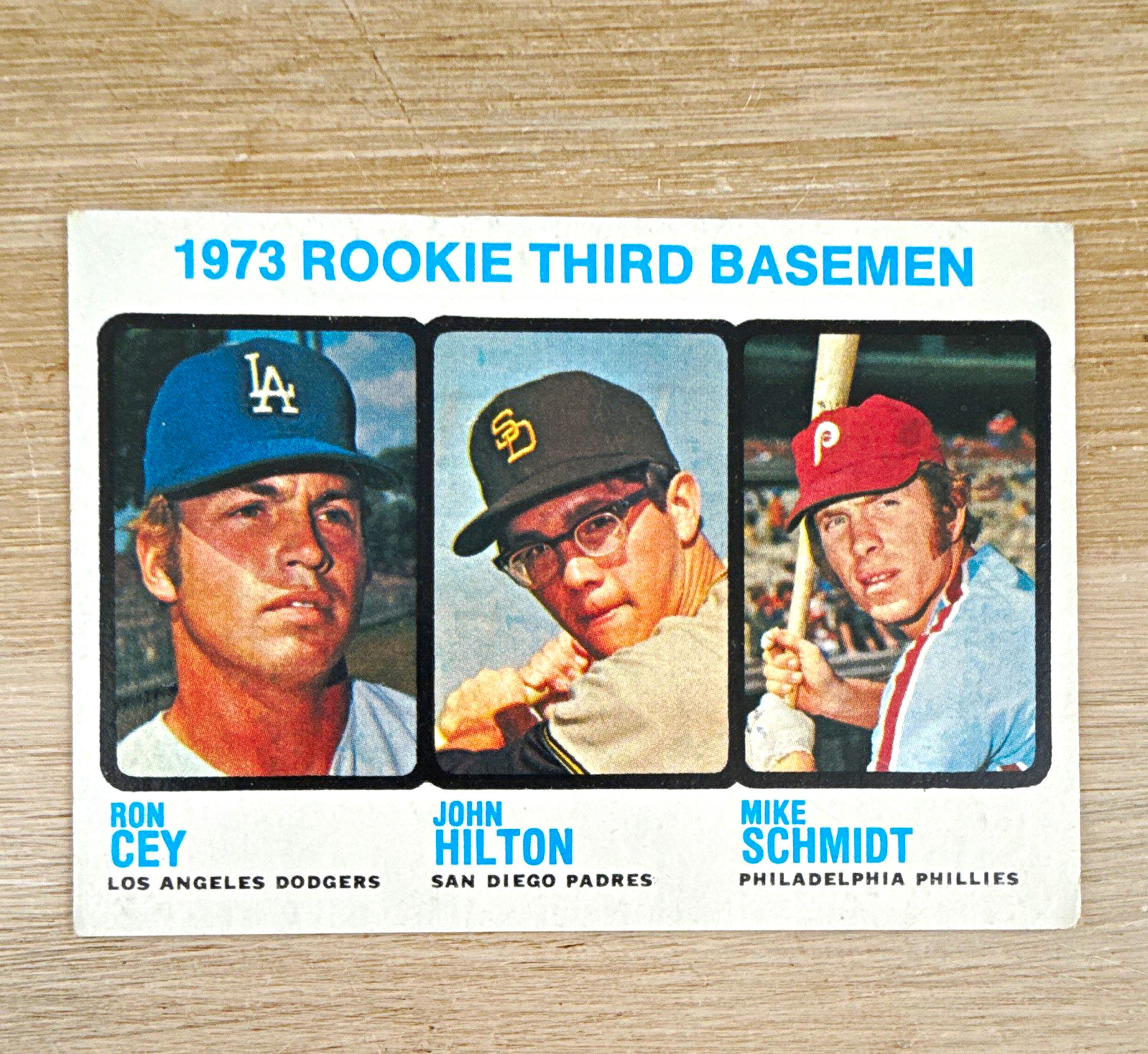 VINTAGE 1973 Topps High Number #615 Rookie 3B Ron Cey Mike Schmidt Hilton VINTAGE 1973 Topps High Number #615 Rookie 3B Ron Cey Mike Schmidt Hilton