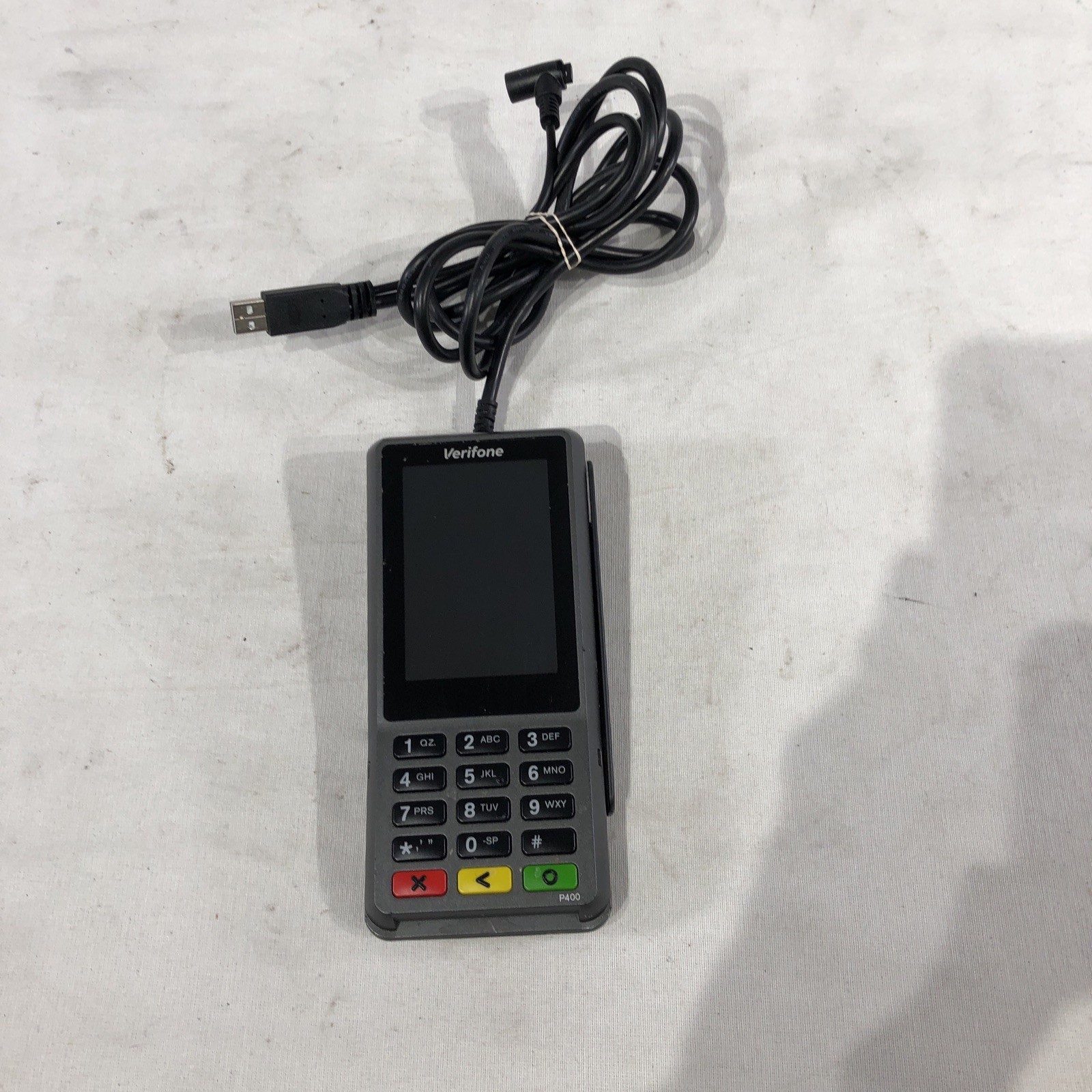 Verifone Stripe P400 Plus Credit Card Reader Payment Terminal W/ Power Cord Verifone Stripe P400 Plus Credit Card Reader Payment Terminal W/ Power Cord
