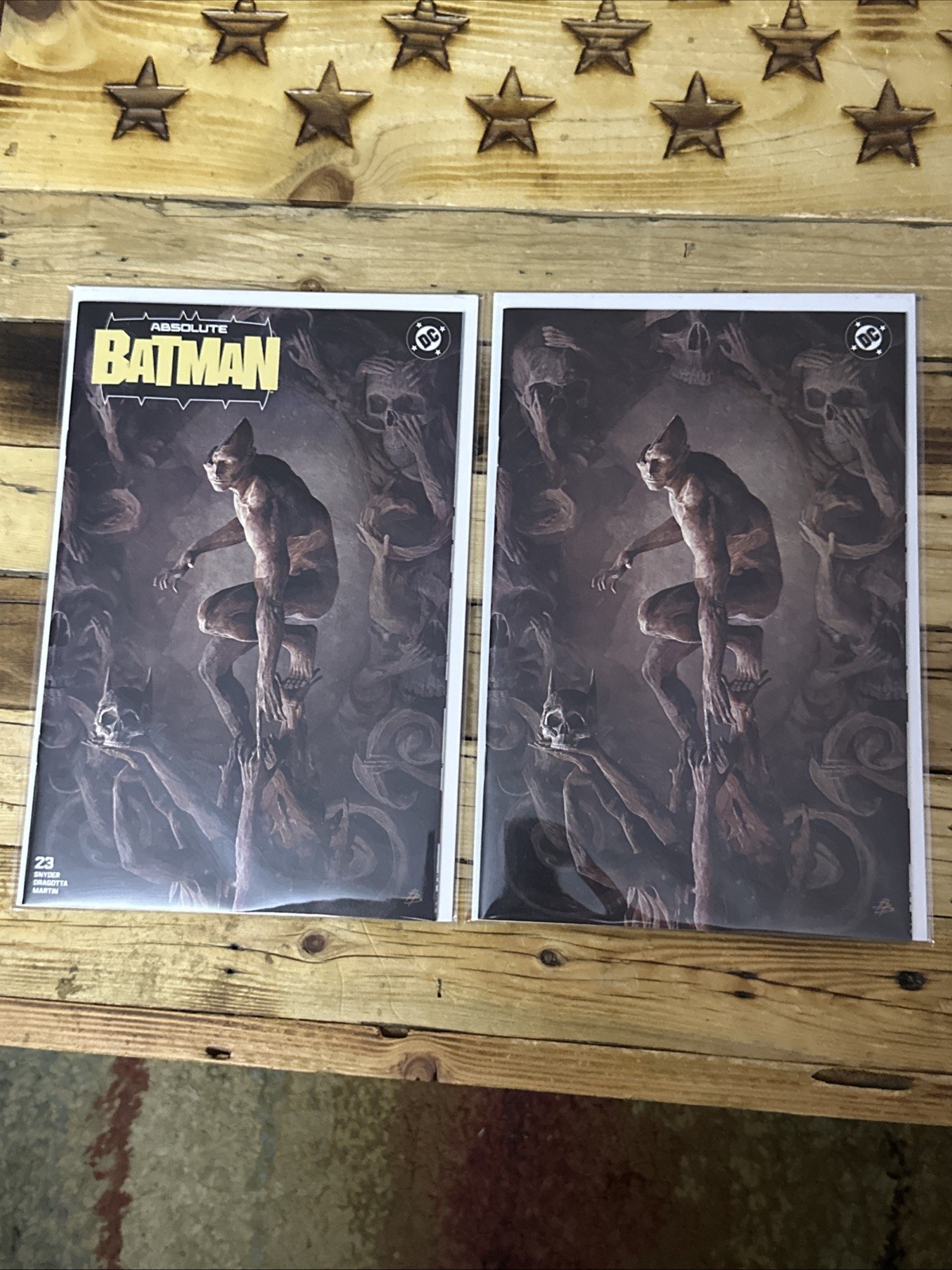 Absolute Batman #23 Exclusive Bjorn Barends Trade & Virgin Set - 1st Clayface
