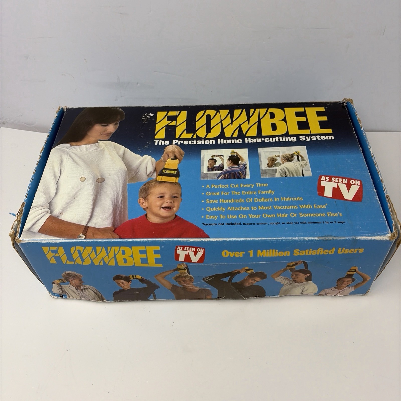 Flowbee The Precision Home Haircutting System As Seen On TV Tested/Working w/Box
