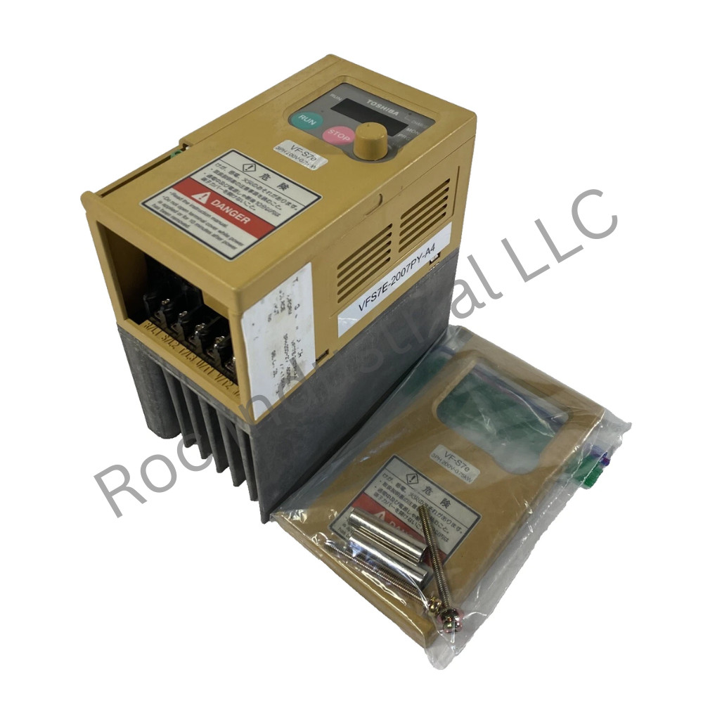 Toshiba Tosvert Series VFS7E-2007PY-A4 Variable Frequency Drive 1HP 230V AC 4.0A