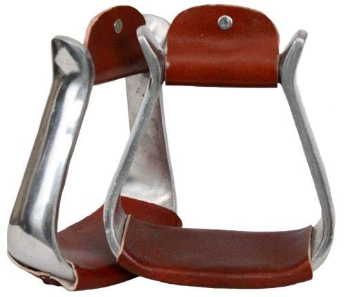 Showman Aluminum Western Stirrups Showman Aluminum Western Stirrups