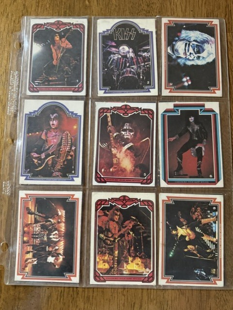 Vintage 1978 Donruss KISS Trading Cards 100% COMPLETE SET