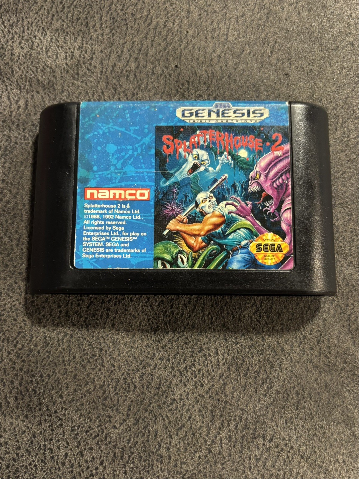 Namco Splatterhouse 2 for Sega Genesis - Splatterhouse Series Namco Splatterhouse 2 for Sega Genesis - Splatterhouse Series