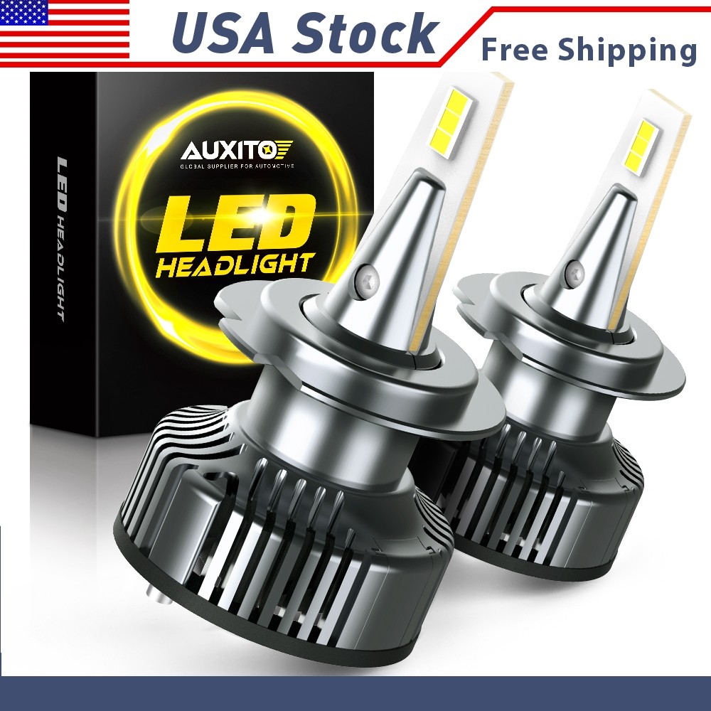 H7 LED Headlight Bulb High Low Beam Conversion Kit 6500K White Lamps CANbus 2/4x H7 LED Headlight Bulb High Low Beam Conversion Kit 6500K White Lamps CANbus 2/4x