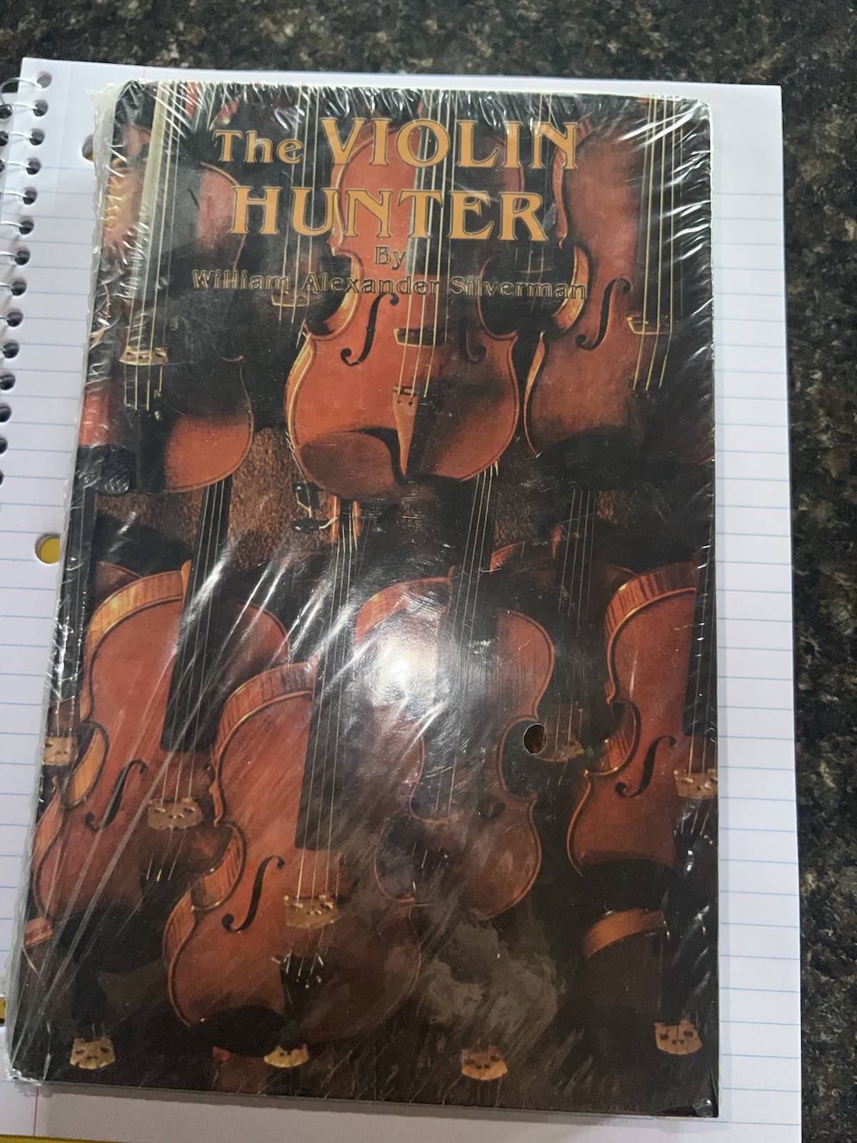 The Violin Hunter William Alexander Silverman 1981 Hardcover Wrapped In Plastic