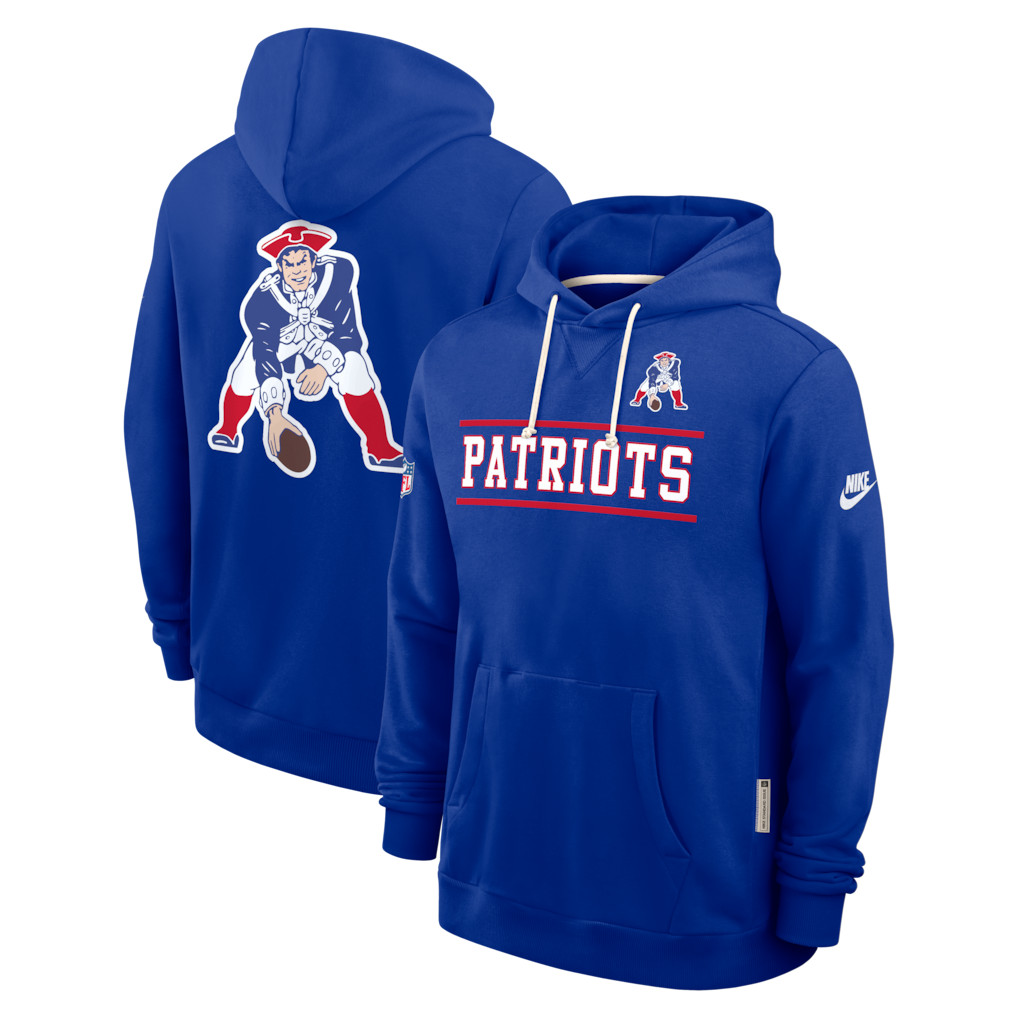 New England Patriots Nike 2026 Alt Sideline Standard Issue Dri-FIT Hoodie Retro