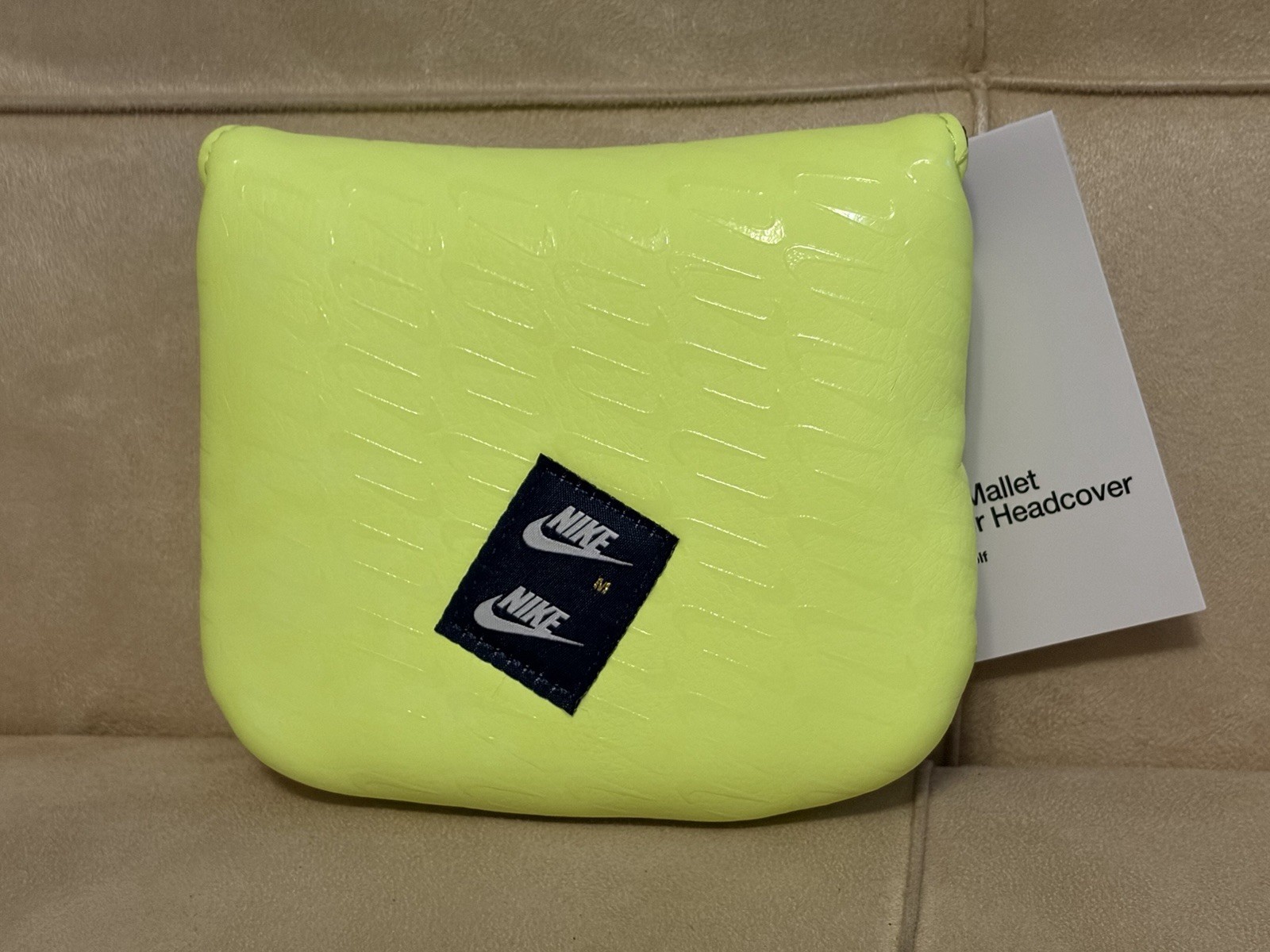 New Nike Tour Energy Mallet Putter Headcover Masters 2026 NRG Limited Tour Volt New Nike Tour Energy Mallet Putter Headcover Masters 2026 NRG Limited Tour Volt