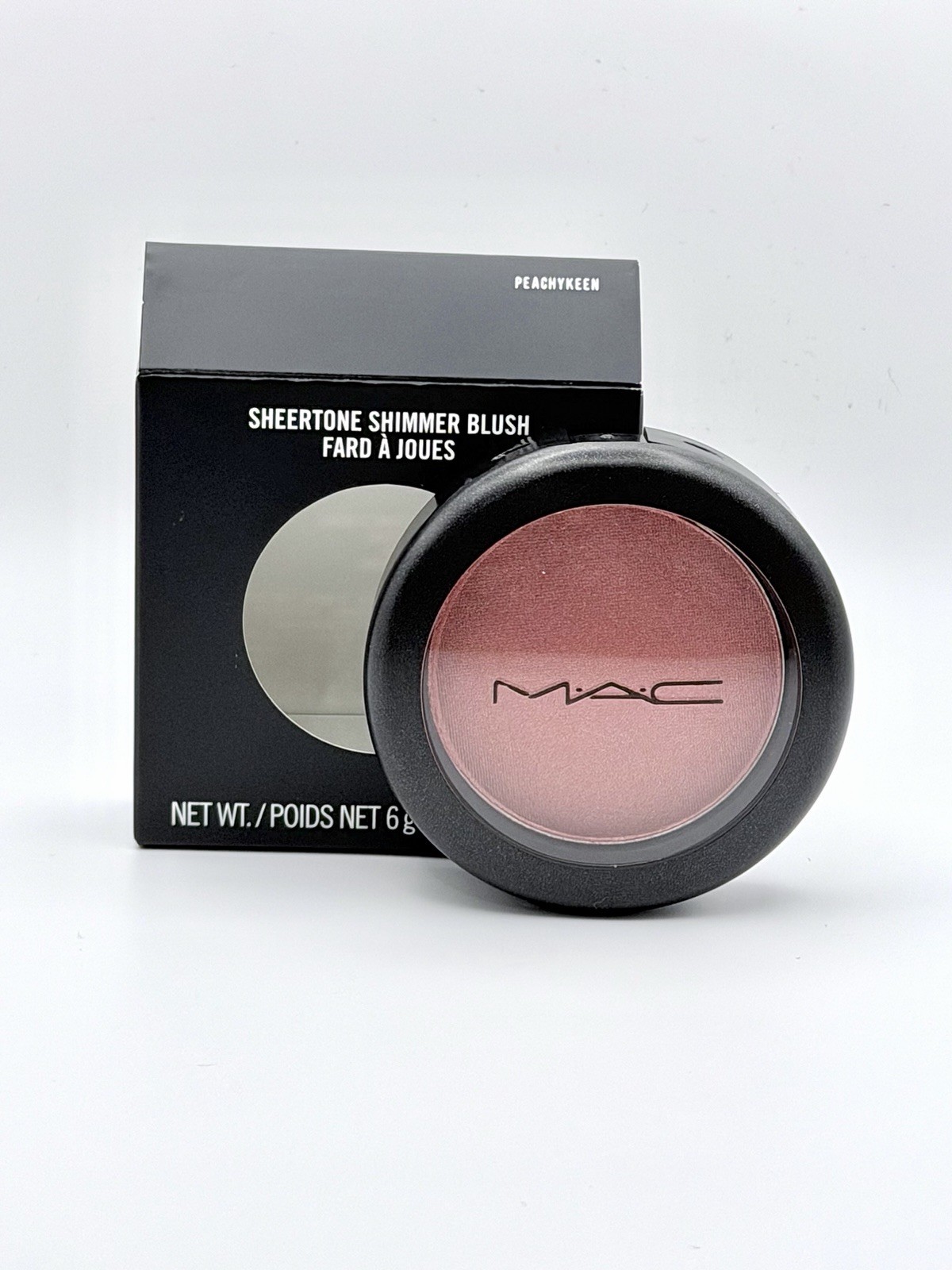 MAC Sheertone Shimmer Blush Peachykeen New in Box