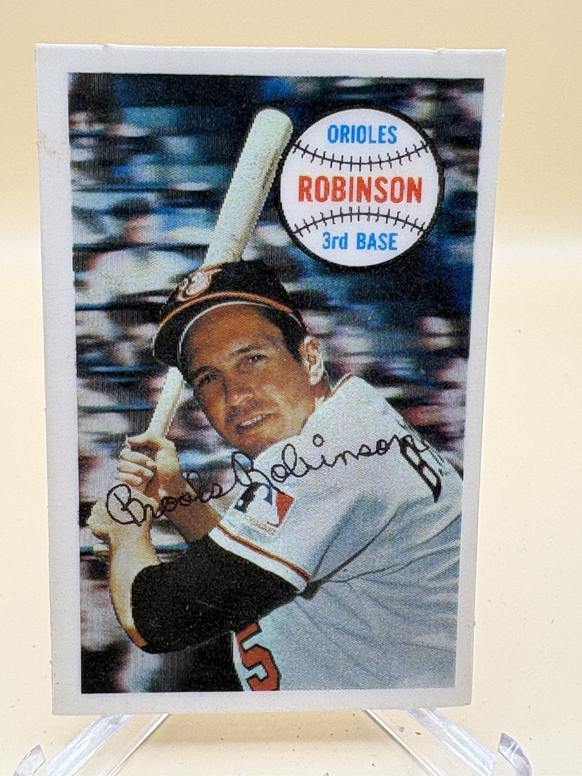 1970 Kellogg's 3-D Super Stars - Brooks Robinson #21 1970 Kellogg's 3-D Super Stars - Brooks Robinson #21