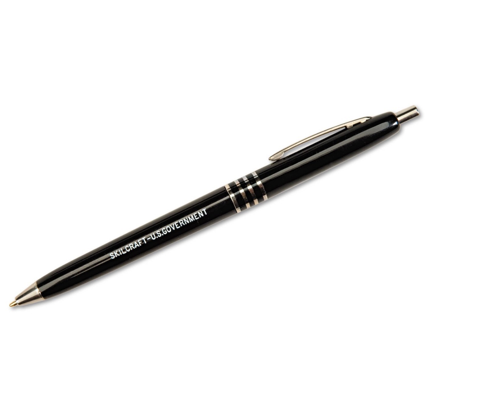 Skilcraft U.S. Government 12 / Box Retractable Medium Ball Point Pens, Black Ink Skilcraft U.S. Government 12 / Box Retractable Medium Ball Point Pens, Black Ink