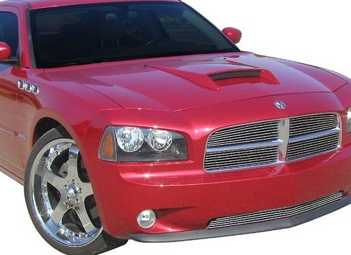 Hood Scoop For Dodge Charger 2006-2010 Factory Style Scoop Primer Grey