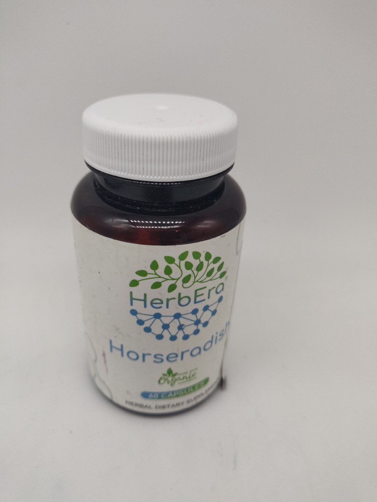 HerbEra Horseradish 60 Capsules, 1000 mg,Wildcrafted Exp 2026 HerbEra Horseradish 60 Capsules, 1000 mg,Wildcrafted Exp 2026