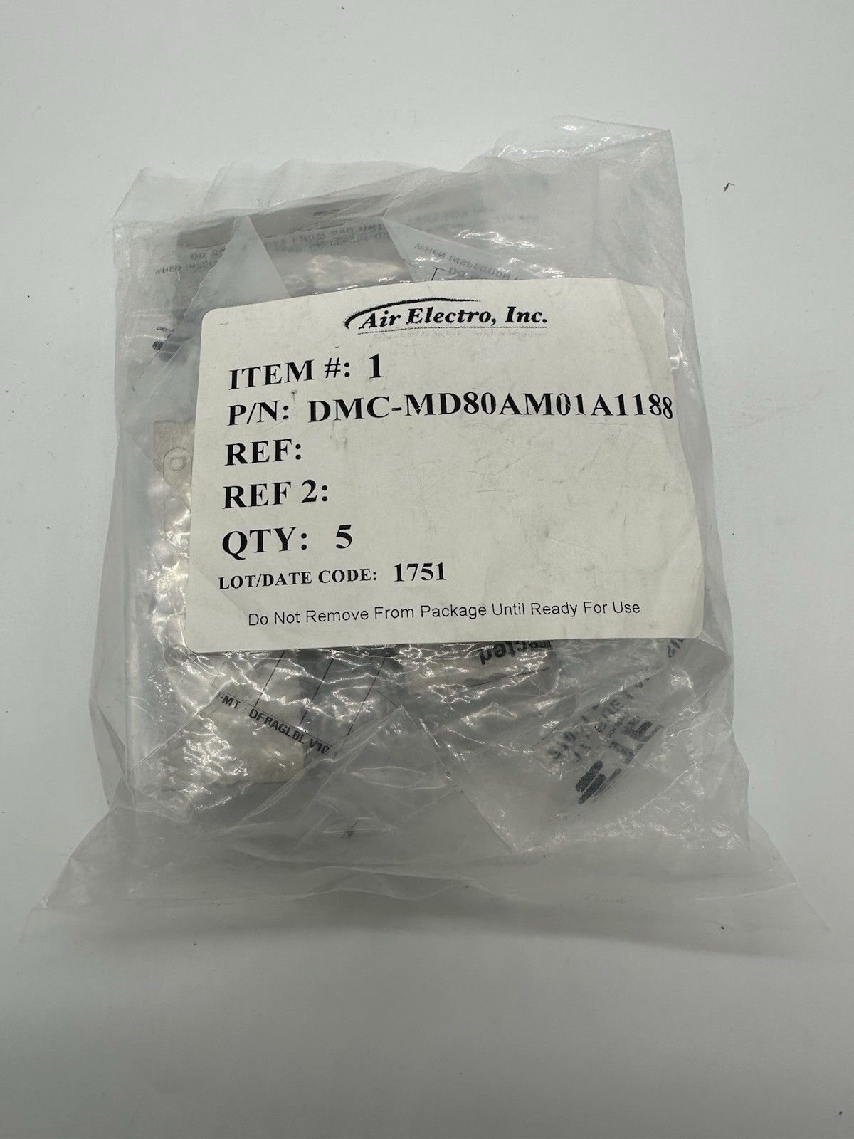 LOT OF 5 TE Connectivity DEUTSCH DMC-MD80AM01-A1188 Aerospace Connectors NEW