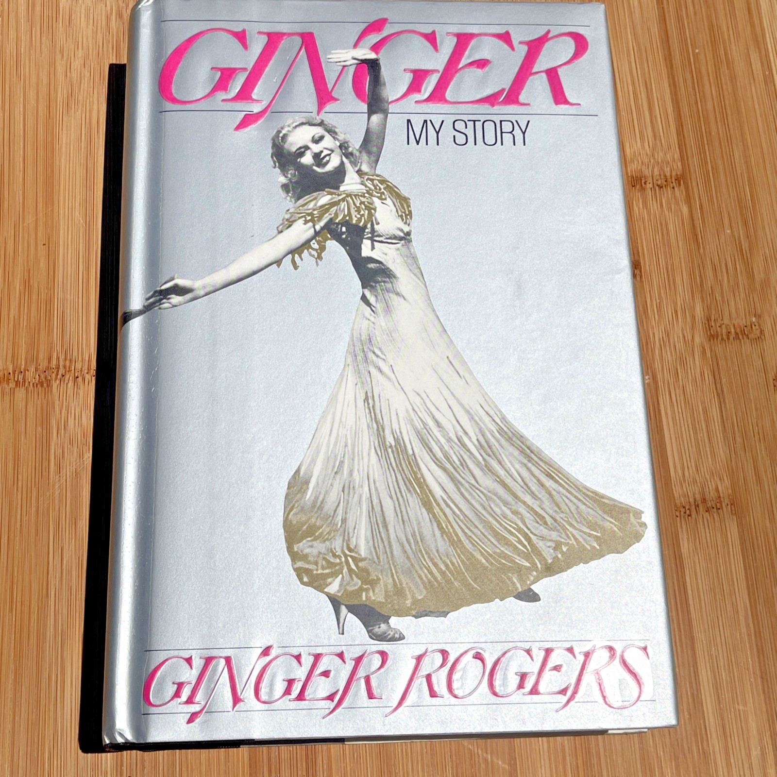 Ginger My Story Ginger Rogers 1991 1st Edition HC DJ Hollywood Memoir Vintage Ginger My Story Ginger Rogers 1991 1st Edition HC DJ Hollywood Memoir Vintage