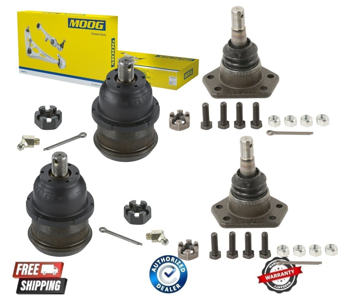 NEW PREMIUM MOOG Front Upper Lower Ball Joint Kit Set 4pc for Camaro GTO Cutlass NEW PREMIUM MOOG Front Upper Lower Ball Joint Kit Set 4pc for Camaro GTO Cutlass
