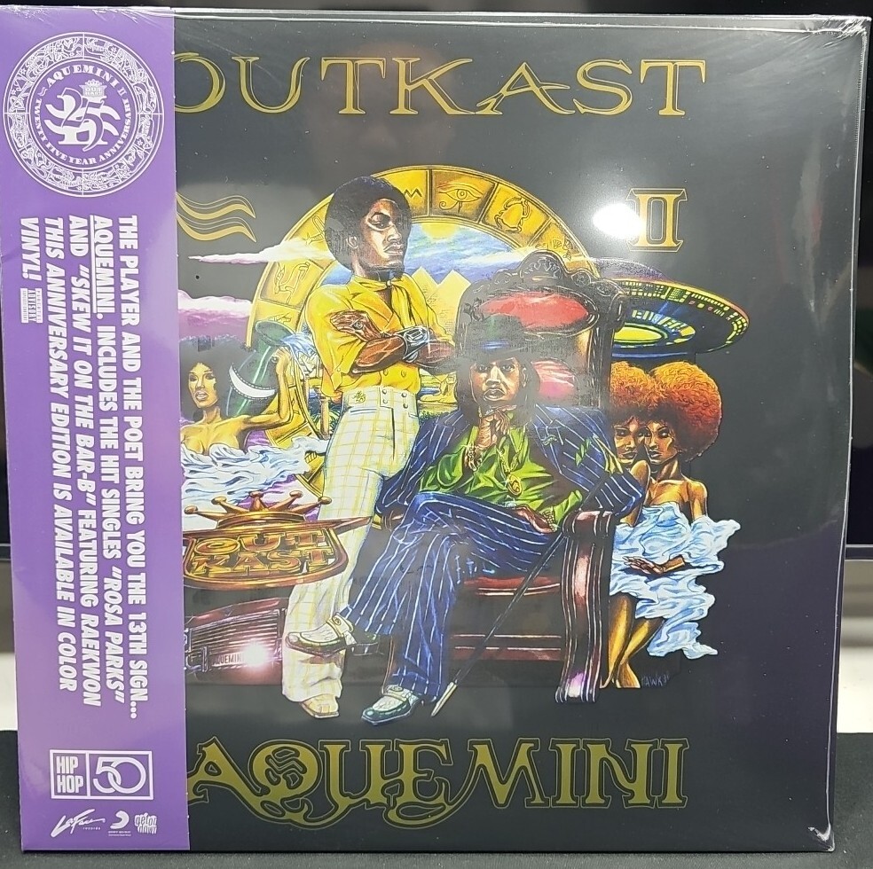 OutKast Aquemini 3xLP Color 25 Year Anniversary LIMITED EDITION x/2000 - IN HAND OutKast Aquemini 3xLP Color 25 Year Anniversary LIMITED EDITION x/2000 - IN HAND
