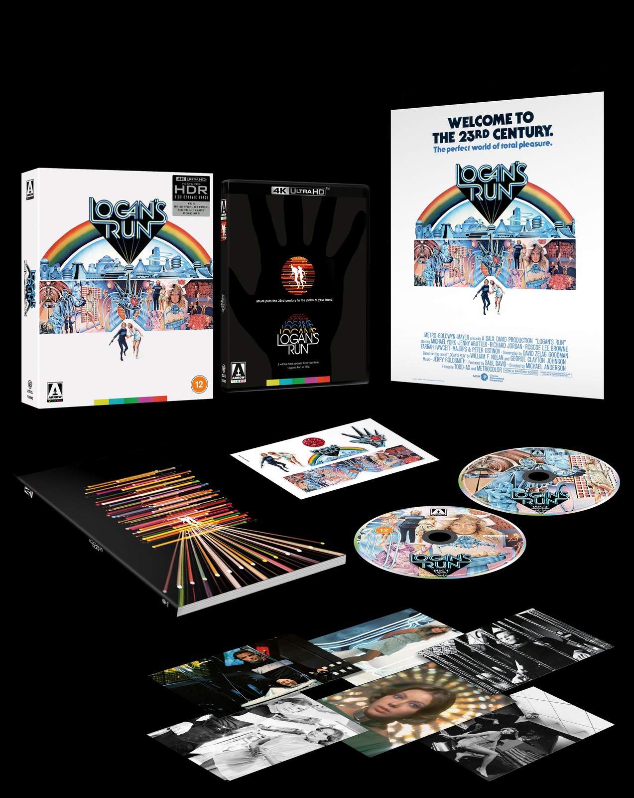 Logan\'s Run Limited Edition (4K UHD Blu-ray) (UK IMPORT) (PRESALE 12/14/2026)