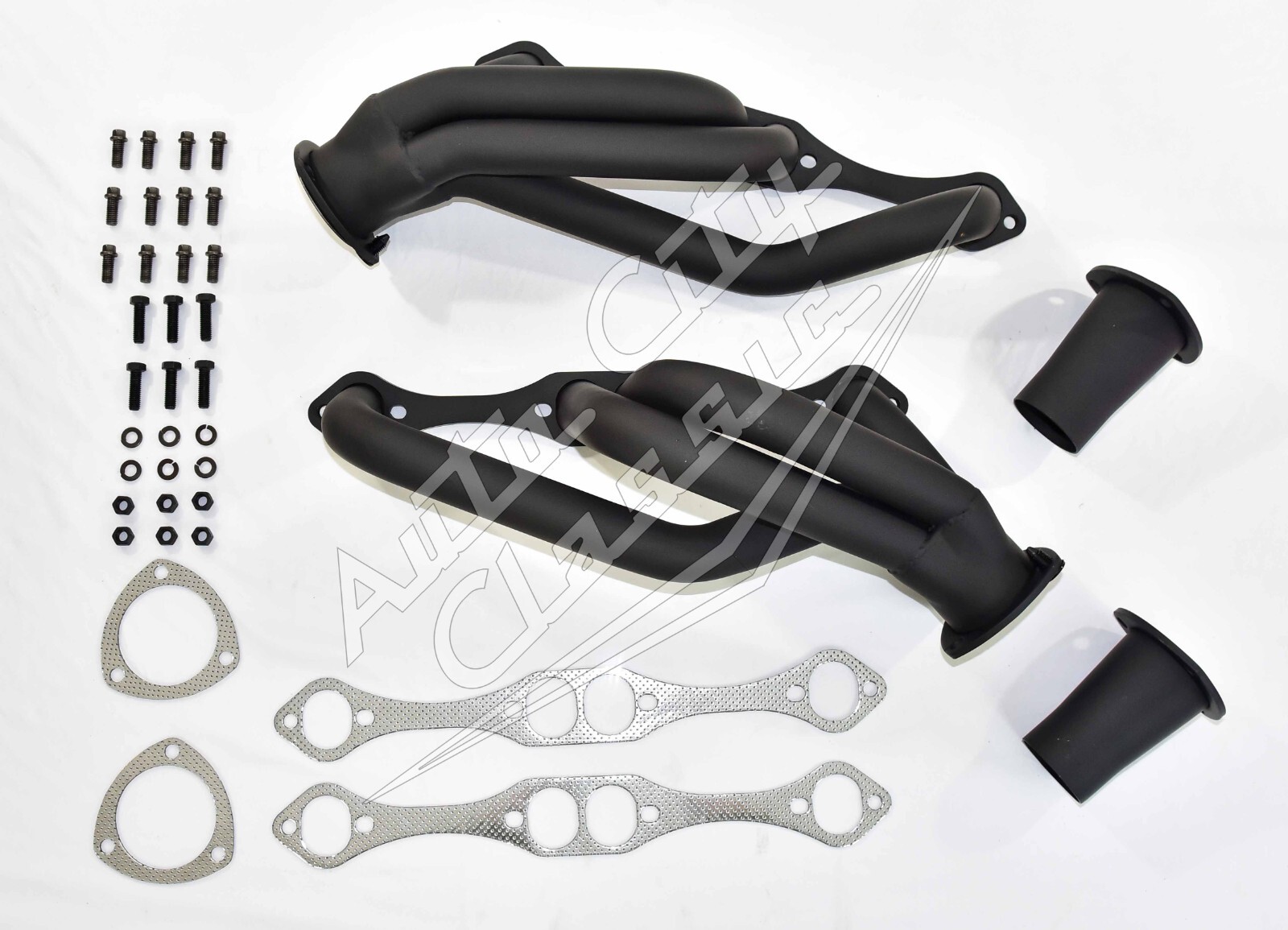 1955-1957 Chevrolet headers black coated 1955-1957 Chevrolet headers black coated