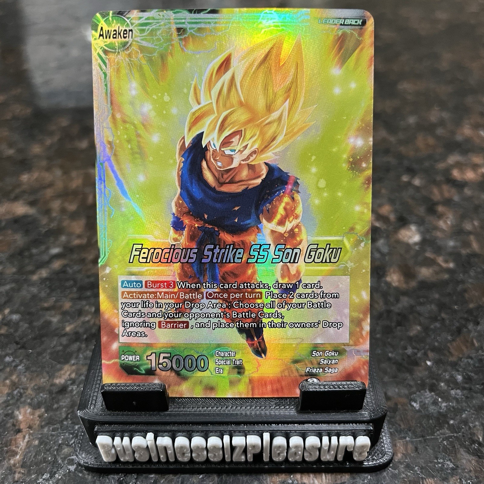 Ferocious Strike SS Son Goku BT10-060 Foil Dragon Ball Super Card Game | NM