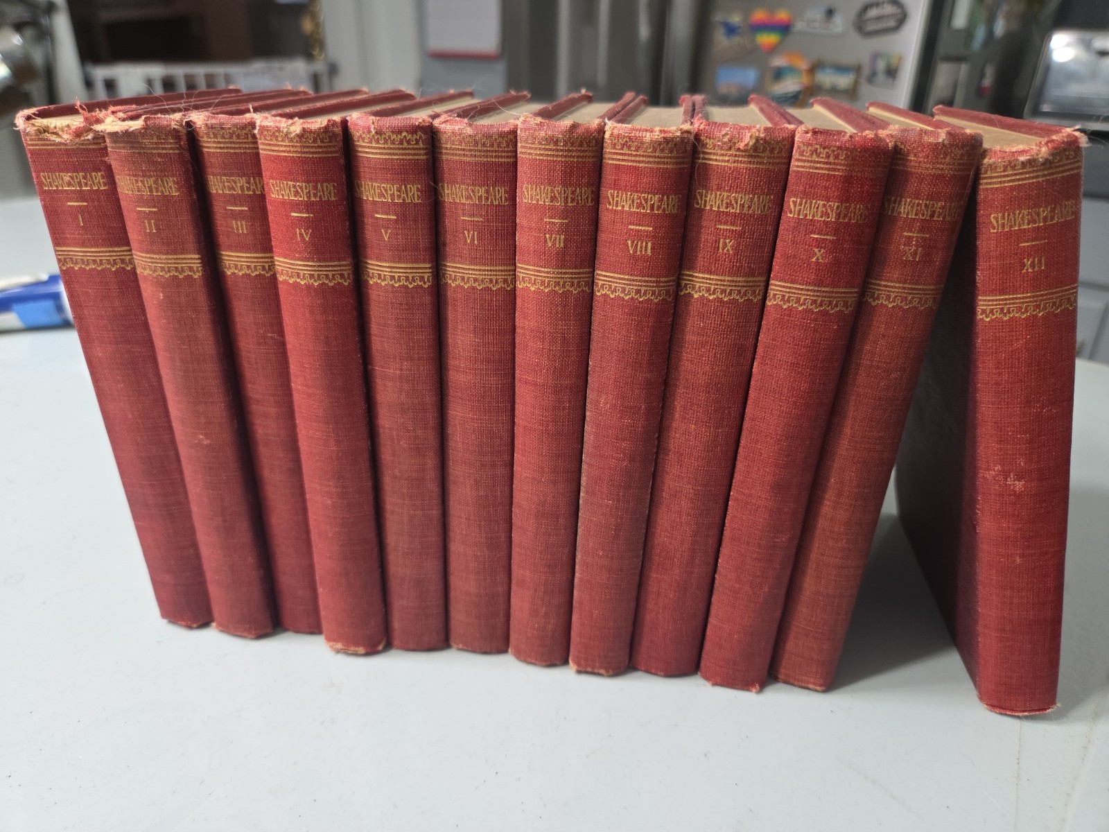 THE WORKS OF WILLIAM SHAKESPEARE - 12 VOLUME