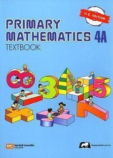 NEW Primary Mathematics 4A Textbook U.S. Edition by Singapore Math