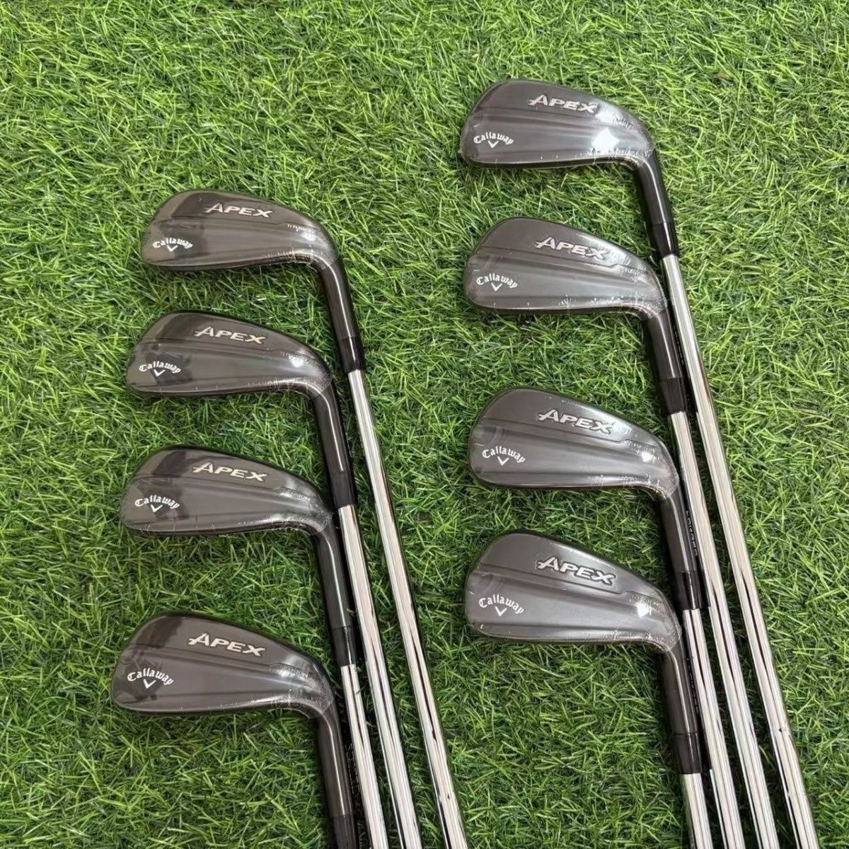 Callaway Apex Ti Fusion 5-PW Iron Set Stiff Steel Left-Handed Black Callaway Apex Ti Fusion 5-PW Iron Set Stiff Steel Left-Handed Black