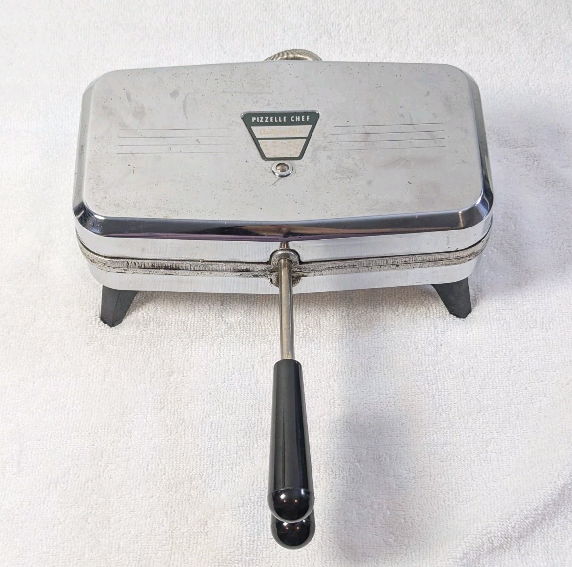 Vintage Pizzelle Chef Vitantonio 300 Stainless Cookie Maker 800 Watts **READ** Vintage Pizzelle Chef Vitantonio 300 Stainless Cookie Maker 800 Watts **READ**