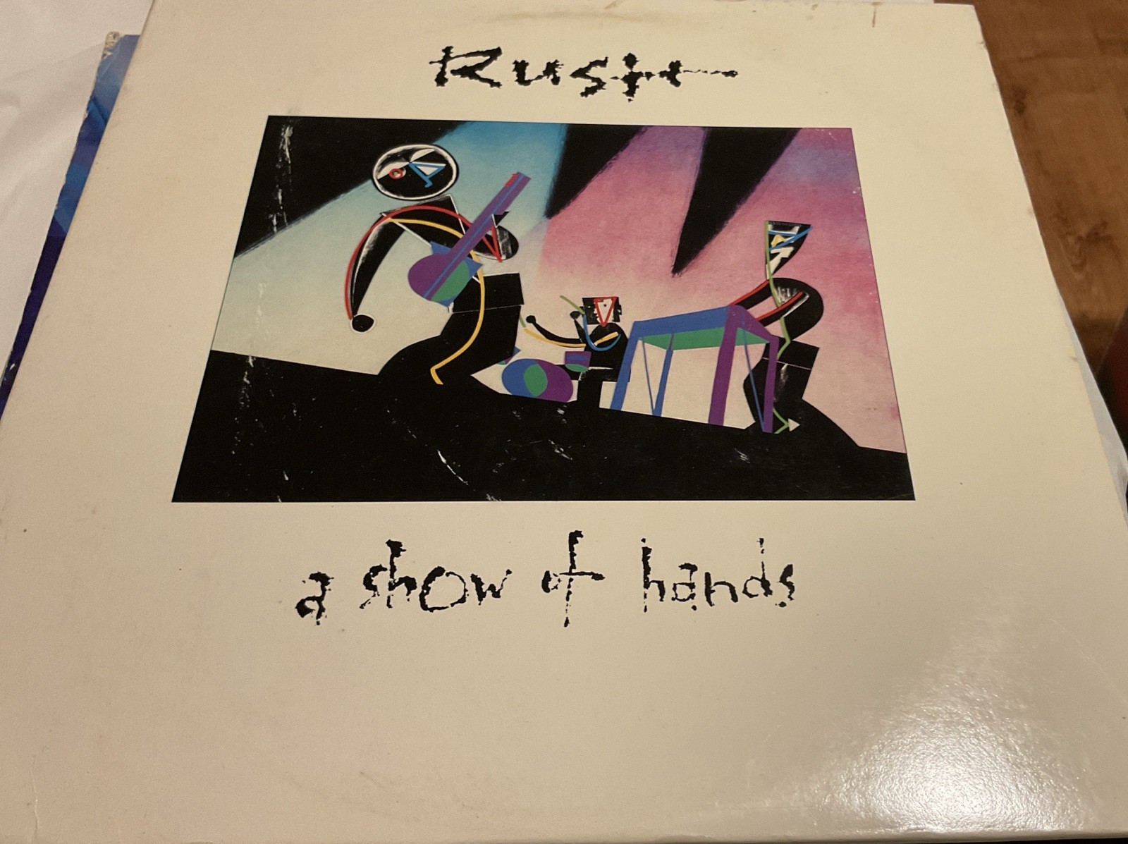 Rush A Show Of Hands Vinyl 2 LP Verified DMM mastering Mercury 1989 US Pressing⁠