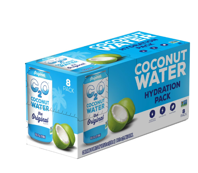 C2O Pure Coconut Water, Coconut Water Hydration Pack, 10.5 fl oz, 8 Pack ✅ C2O Pure Coconut Water, Coconut Water Hydration Pack, 10.5 fl oz, 8 Pack ✅