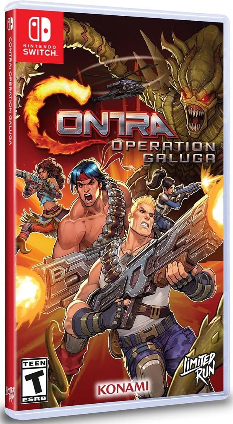 Contra: Operation Galuga Switch Brand New Game ( 2024 Platform )