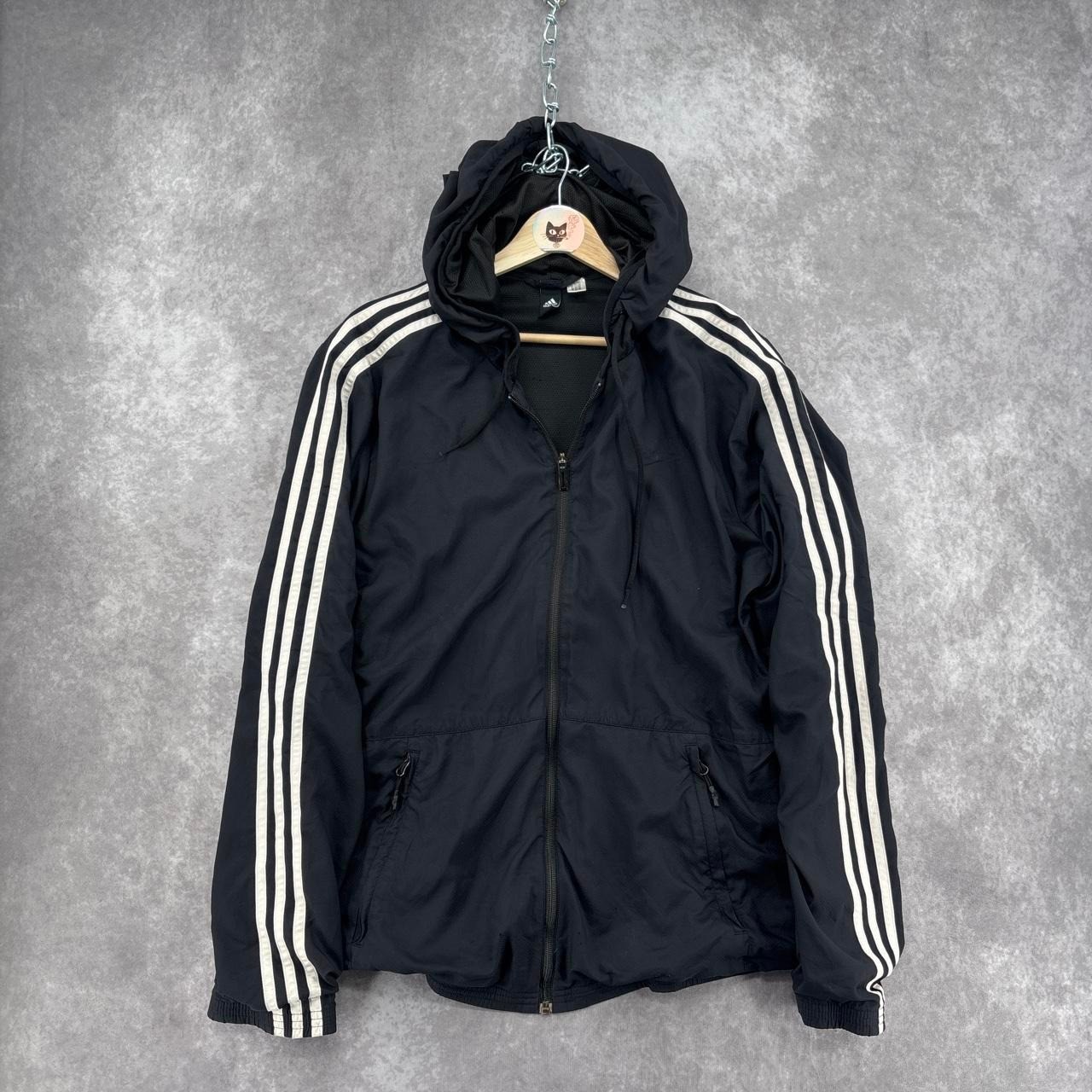 Vintage Y2K Adidas Lightweight Windbreaker Size L