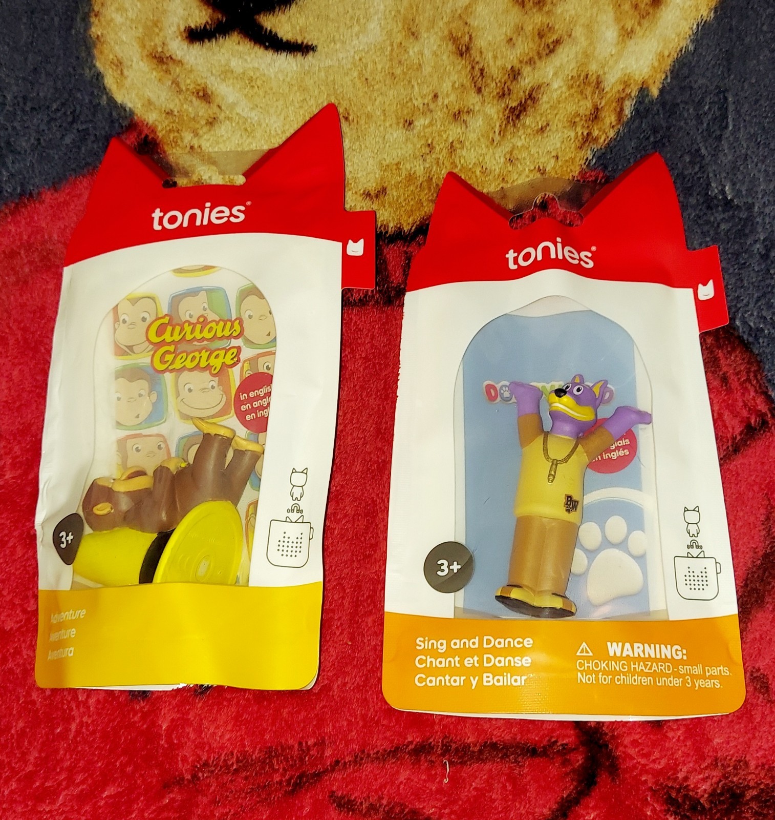 New TONIES Lot of 2 CURIOUS GEORGE DOGGYLAND Audio Characters NEW SEALED New TONIES Lot of 2 CURIOUS GEORGE DOGGYLAND Audio Characters NEW SEALED