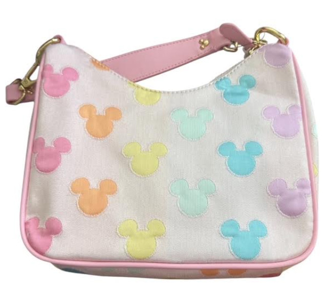 NWT 2026 Disney Stoney Clover Mickey Mouse Icon Pastel  Shoulder Bag Crossbody