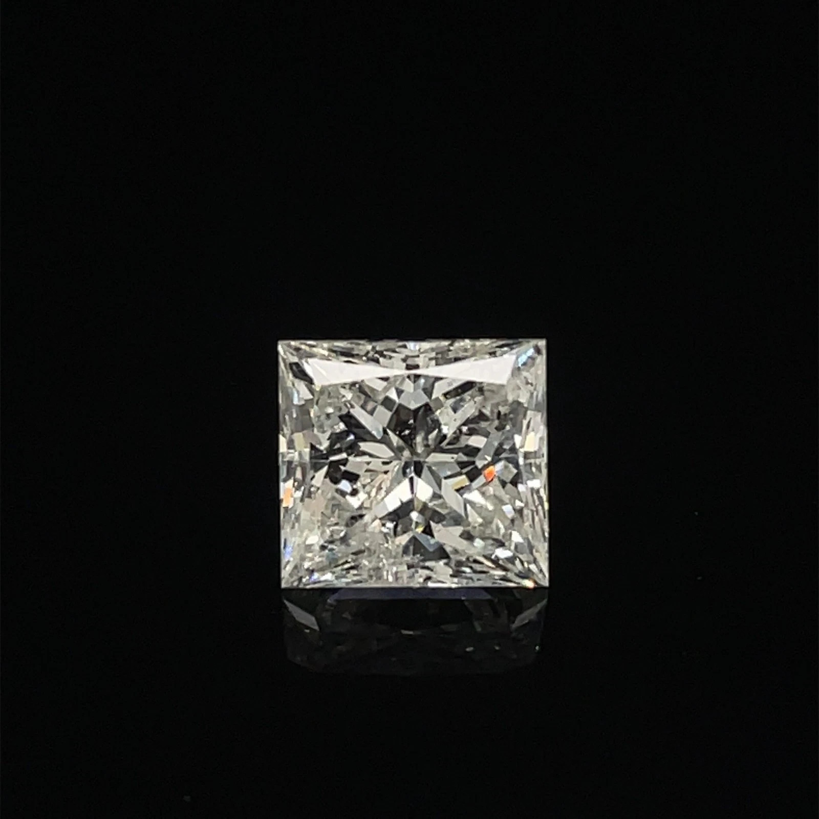 Loose 5.00 CT Princess Cut Lab Grown CVD Diamond Natural D Color VVS1 Certified